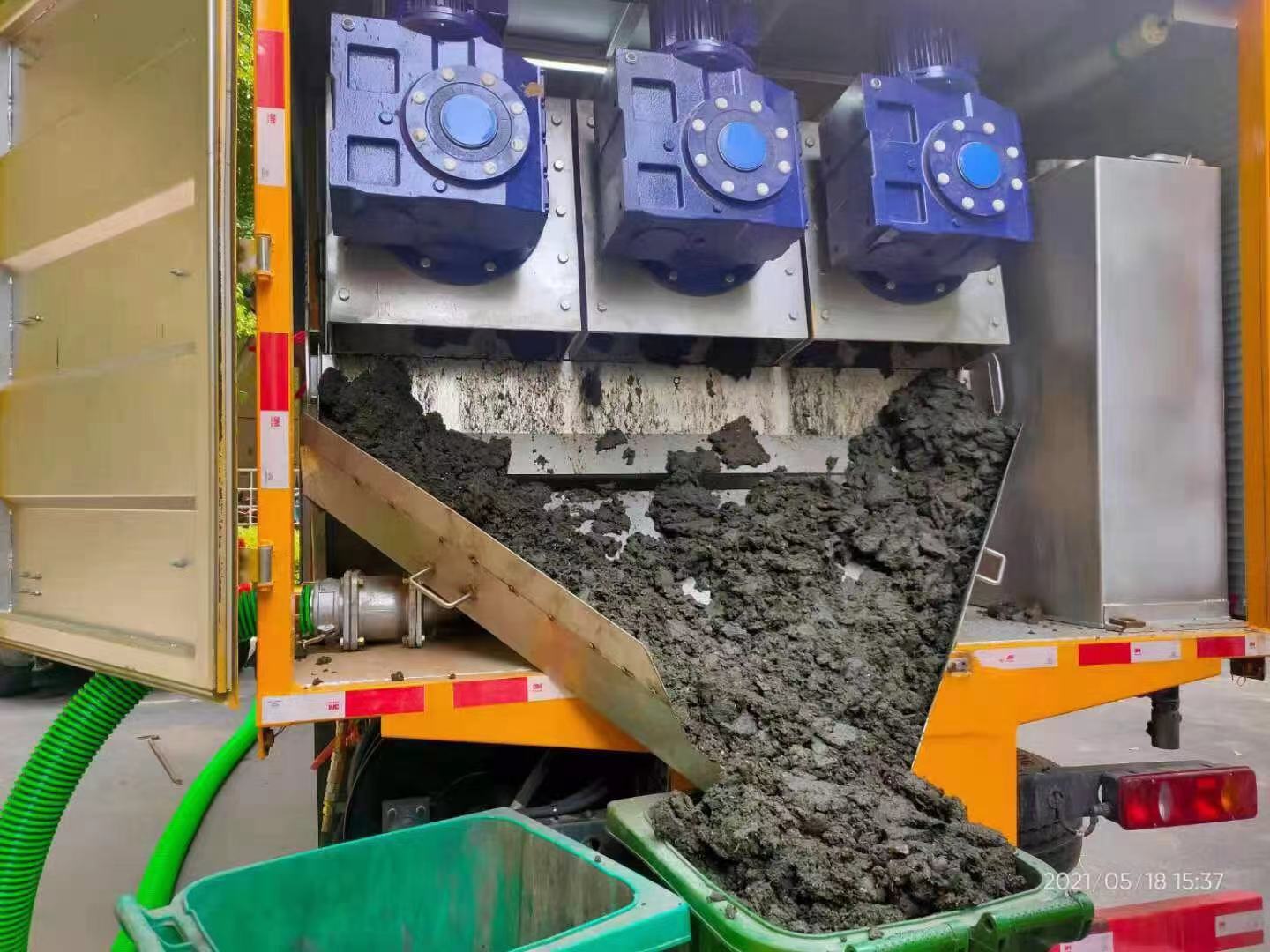 淄博化粪池清掏城市维护站-泥浆净化干湿分离处理